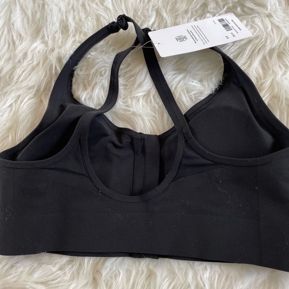 ATHLETA EMPOWER II DAILY SPORTS BRA A-C IN BLACK NWT - Picture 7 of 7